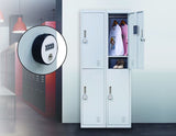 darrahopens Furniture > Office 2-Door Vertical Locker for Office Gym Shed School Home Storage
