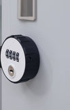 darrahopens Furniture > Office 2-Door Vertical Locker for Office Gym Shed School Home Storage