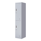 darrahopens Furniture > Office 2-Door Vertical Locker for Office Gym Shed School Home Storage