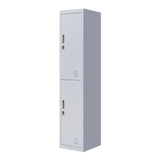 darrahopens Furniture > Office 2-Door Vertical Locker for Office Gym Shed School Home Storage