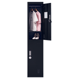 darrahopens Furniture > Office 2-Door Vertical Locker for Office Gym Shed School Home Storage
