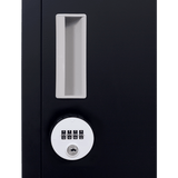 darrahopens Furniture > Office 2-Door Vertical Locker for Office Gym Shed School Home Storage