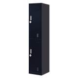 darrahopens Furniture > Office 2-Door Vertical Locker for Office Gym Shed School Home Storage