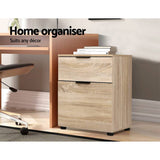 darrahopens Furniture > Office 2 Drawer Filing Cabinet Office Shelves Storage Drawers Cupboard Wood File Home