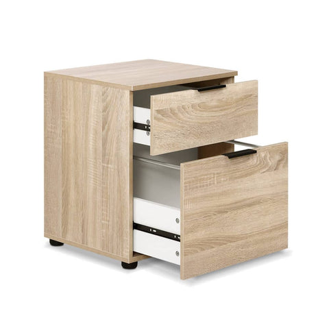 darrahopens Furniture > Office 2 Drawer Filing Cabinet Office Shelves Storage Drawers Cupboard Wood File Home