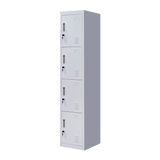 darrahopens Furniture > Office 4-Door Vertical Locker for Office Gym Shed School Home Storage