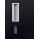 darrahopens Furniture > Office 4-Door Vertical Locker for Office Gym Shed School Home Storage