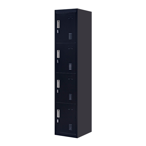 darrahopens Furniture > Office 4-Door Vertical Locker for Office Gym Shed School Home Storage