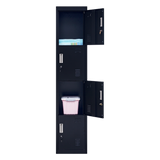 darrahopens Furniture > Office 4-Door Vertical Locker for Office Gym Shed School Home Storage
