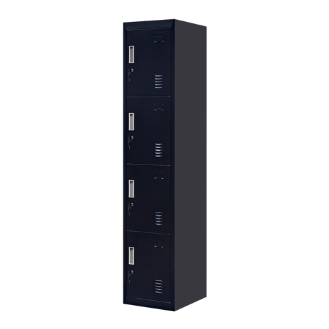 darrahopens Furniture > Office 4-Door Vertical Locker for Office Gym Shed School Home Storage