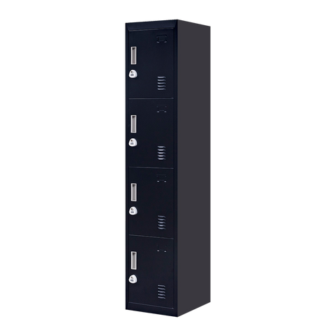 darrahopens Furniture > Office 4-Door Vertical Locker for Office Gym Shed School Home Storage