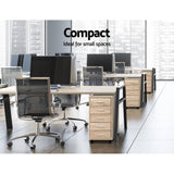 darrahopens Furniture > Office 5 Drawer Filing Cabinet Storage Drawers Wood Study Office School File Cupboard