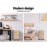 darrahopens Furniture > Office 5 Drawer Filing Cabinet Storage Drawers Wood Study Office School File Cupboard