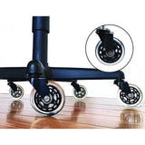 darrahopens Furniture > Office 5x Office Chair Caster Wheels Set Heavy Duty & Safe for All Floors w/Universal Fit