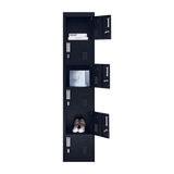 darrahopens Furniture > Office 6-Door Locker for Office Gym Shed School Home Storage