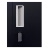 darrahopens Furniture > Office 6-Door Locker for Office Gym Shed School Home Storage
