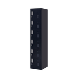 darrahopens Furniture > Office 6-Door Locker for Office Gym Shed School Home Storage