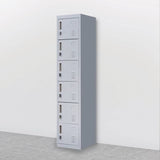 darrahopens Furniture > Office 6-Door Locker for Office Gym Shed School Home Storage