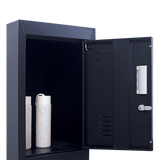 darrahopens Furniture > Office 6-Door Locker for Office Gym Shed School Home Storage