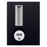 darrahopens Furniture > Office 6-Door Locker for Office Gym Shed School Home Storage