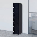 darrahopens Furniture > Office 6-Door Locker for Office Gym Shed School Home Storage