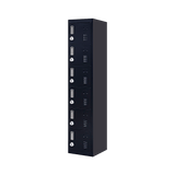 darrahopens Furniture > Office 6-Door Locker for Office Gym Shed School Home Storage