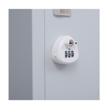 darrahopens Furniture > Office 6-Door Locker for Office Gym Shed School Home Storage