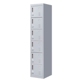 darrahopens Furniture > Office 6-Door Locker for Office Gym Shed School Home Storage