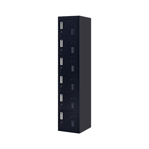 darrahopens Furniture > Office 6-Door Locker for Office Gym Shed School Home Storage
