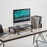 darrahopens Furniture > Office activiva Ergolife Black Monitor Stand Riser