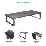 darrahopens Furniture > Office activiva Ergolife Black Monitor Stand Riser