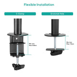 darrahopens Furniture > Office activiva ErgoLife Single Monitor Screen Double Joint Monitor Arm