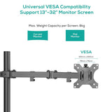darrahopens Furniture > Office activiva ErgoLife Single Monitor Screen Double Joint Monitor Arm