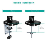 darrahopens Furniture > Office activiva ErgoLife Single Monitor Screen Steel Gas Spring Monitor Arm