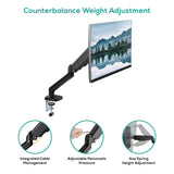 darrahopens Furniture > Office activiva ErgoLife Single Monitor Screen Steel Gas Spring Monitor Arm