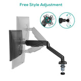 darrahopens Furniture > Office activiva ErgoLife Single Monitor Screen Steel Gas Spring Monitor Arm