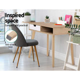 darrahopens Furniture > Office Artiss 2 Drawer Wood Computer Desk