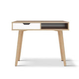 darrahopens Furniture > Office Artiss 2 Drawer Wood Computer Desk