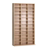 darrahopens Furniture > Office Artiss 528 DVD 1116 CD Storage Shelf Media Rack Stand Cupboard Book Unit Oak