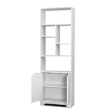 darrahopens Furniture > Office Artiss Bookshelf Display Shelf Adjustable Storage Cabinet Bookcase Stand Rack