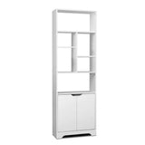 darrahopens Furniture > Office Artiss Bookshelf Display Shelf Adjustable Storage Cabinet Bookcase Stand Rack