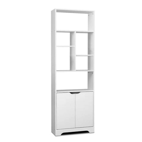 darrahopens Furniture > Office Artiss Bookshelf Display Shelf Adjustable Storage Cabinet Bookcase Stand Rack