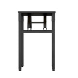 Darrahopens Furniture > Office Artiss Computer Desk Laptop Table Bookshelf Desk Storage Rack Office Study Black