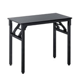 Darrahopens Furniture > Office Artiss Computer Desk Laptop Table Bookshelf Desk Storage Rack Office Study Black