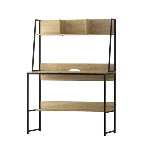 Darrahopens Furniture > Office Artiss Computer Desk Office Desks Study Table Workstation Bookshelf Storage