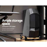 Darrahopens Furniture > Office Artiss Corner Computer Desk L-Shaped Student Home Office Study Table Brown