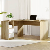 Darrahopens Furniture > Office Artiss Corner Computer Desk Office Study Desks Table Drawers L-Shape Workstation
