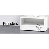 darrahopens Furniture > Office Artiss Display Shelf 9-Shelf Tree Bookshelf Book Storage Rack Bookcase White