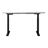 Darrahopens Furniture > Office Artiss Electric Standing Desk Adjustable Sit Stand Desks Black White 140cm