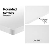 Darrahopens Furniture > Office Artiss Electric Standing Desk Height Adjustable Sit Stand Desks Table White